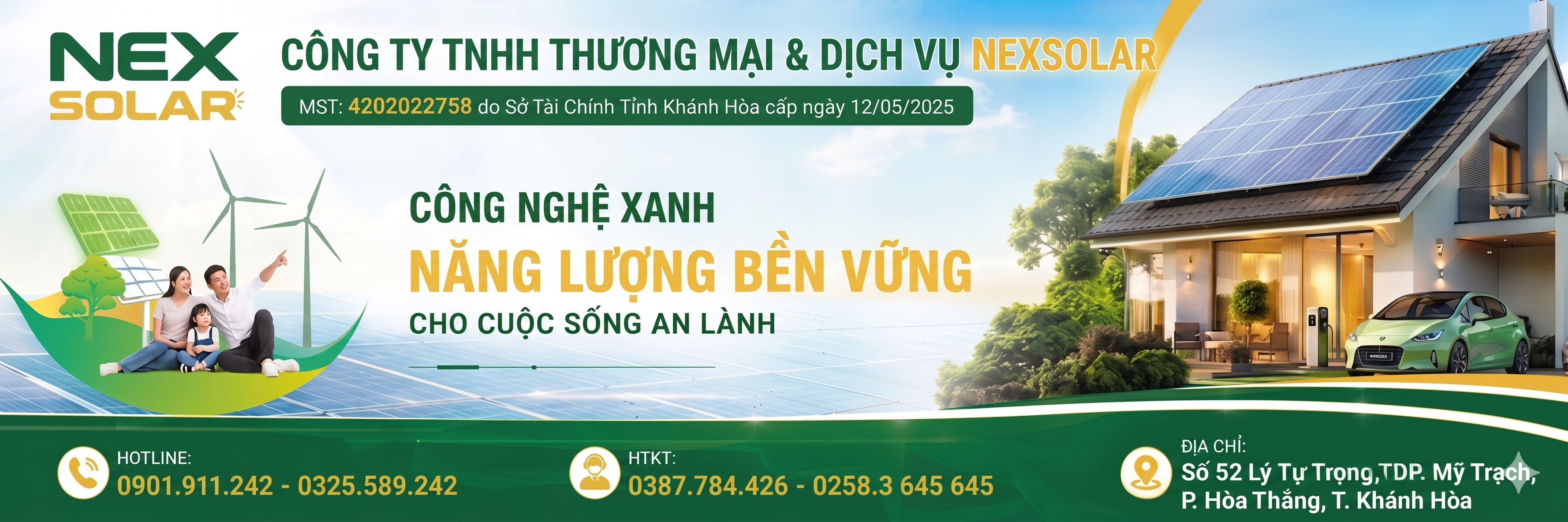 Banner công ty NEXSOLAR