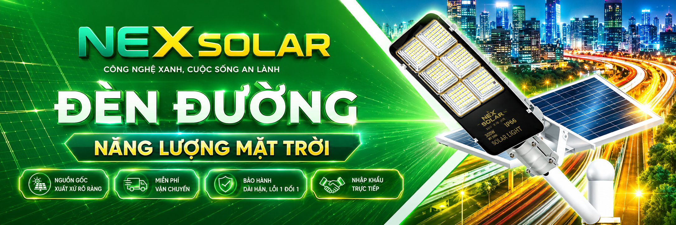 Đèn Năng Lượng Mặt Trời Lắp lối đi, vườn , cổng